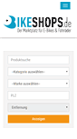 Mobile Screenshot of bikeshops.de